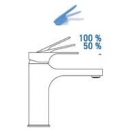 Daniel Omega Green inbouw bidetmengkraan met vleugelgreep en waterbesparende functies 37