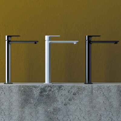 Daniel Ambition eengreeps wastafelmengkraan hoog keramische cartridge 15 kleuropties modern design 6