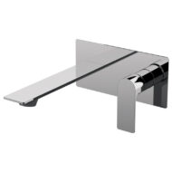 Daniel Ambition wandinbouw mengkraan 23cm met dichte greep en keramische cartridge 15 kleuropties Daniel Ambition wandinbouw mengkraan 23cm met dichte greep en keramische cartridge 15 kleuropties
