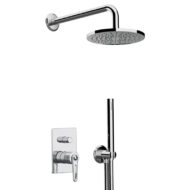 Daniel Brooklyn inbouw regendouche Ø30cm met drukknop en keramische bovendeel 15 kleuropties Daniel Brooklyn inbouw regendouche Ø30cm met drukknop en keramische bovendeel 15 kleuropties