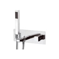 Daniel Cube inbouw badmengkraan met watervalstijl en vierkante knophendel 15 kleuropties Daniel Cube inbouw badmengkraan met watervalstijl en vierkante knophendel 15 kleuropties