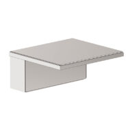 Daniel Cube waterval baduitloop haaks chroom met 35mm 45 Daniel Cube waterval baduitloop haaks chroom met 35mm 45