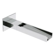 Daniel Cube wandmontage baduitloop 18cm met waterval 15 kleuropties Daniel Cube wandmontage baduitloop 18cm met waterval 15 kleuropties