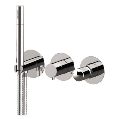 Daniel Fusion inbouw douchemengkraan met knophendel en keramische cartridge 15 kleuropties 5