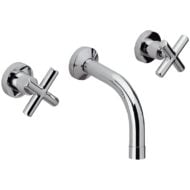 Daniel Jax inbouw mengkraan 20cm kruisgreep keramisch 15 kleuropties retro design Daniel Jax inbouw mengkraan 20cm kruisgreep keramisch 15 kleuropties retro design