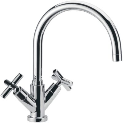 Daniel Jax retro keukenmengkraan met draaibare ronde uitloop en keramische bovendeel 15 kleuropties 5