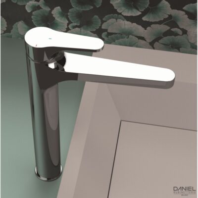 Daniel Omega Green eengreeps wastafelmengkraan – vleugelgreep – hoog – waterbesparend – 15 kleuropties 6