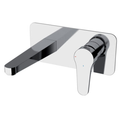 Daniel Omega Green inbouw mengkraan 18cm met vleugelgreep en waterbesparende functie 5