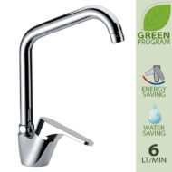 Daniel Omega Green draaibare uitloop keukenmengkraan – waterbesparend – 15 kleuropties – keramisch Daniel Omega Green draaibare uitloop keukenmengkraan – waterbesparend – 15 kleuropties – keramisch