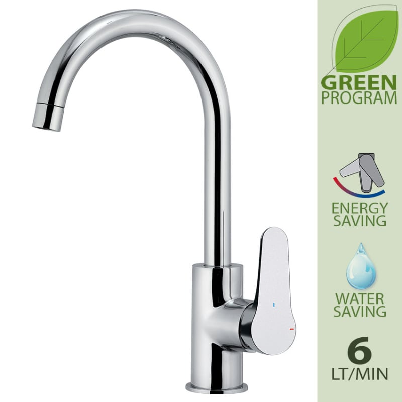 Daniel Omega Green keukenmengkraan in 15 kleuren 25111114F 15K product afbeelding 0