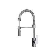 Daniel Omega hoge keukenmengkraan met vleugelgreep en 2-functie handdouche chroom Daniel Omega hoge keukenmengkraan met vleugelgreep en 2-functie handdouche chroom