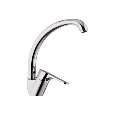 Daniel Omega draaibare J-uitloop keukenmengkraan met vleugelgreep en 15 kleuropties opties 5