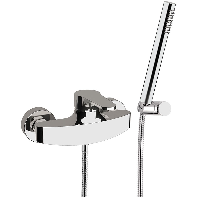 Daniel Omega wandmontage badmengkraan met vleugelgreep en keramische cartridge 15 kleuropties 3 Daniel Omega wandmontage badmengkraan met vleugelgreep en keramische cartridge 15 kleuropties 3