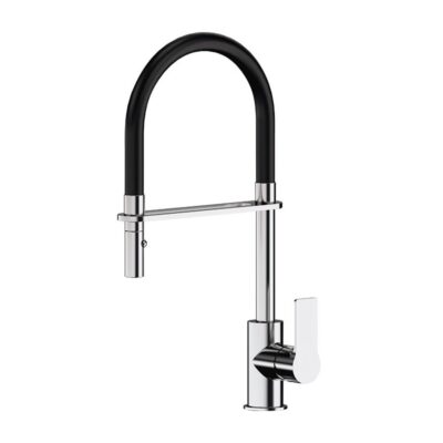 Daniel Reflex gourmetkeukenmengkraan met flexibele kolom en dichte greep in chroom 5