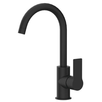 Daniel Reflex draaibare ronde uitloop keukenmengkraan met keramische cartridge en Chroom – Sale 5