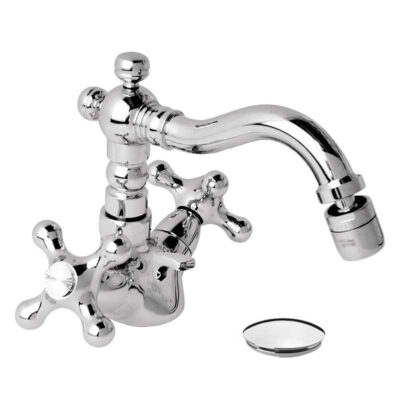 Daniel Revival tweegreeps bidetmengkraan opbouw kruisgreep keramisch antiek 15 kleuropties 5