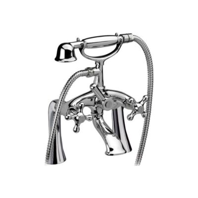 Daniel Revival tweegreeps badrandmengkraan opbouw 2-gats met kruisgrepen en keramische onderdelen 5