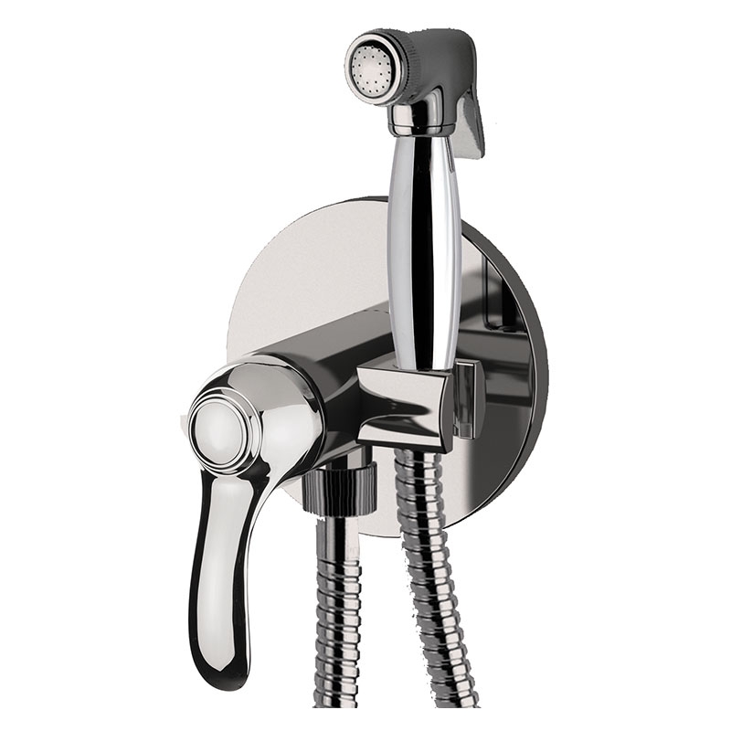 Daniel Revival inbouw bidetmengkraan met sterknoppen en keramische bovendeel 15 kleuropties