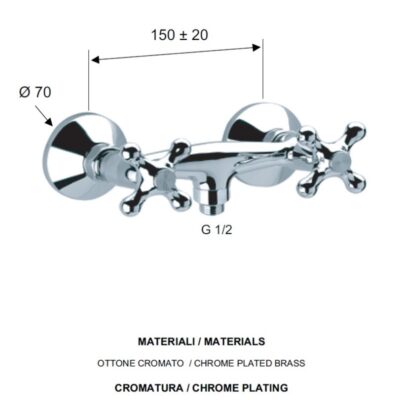 Daniel Revival eengreeps mengkraan opbouw met kruisgreep en keramisch bovendeel 4