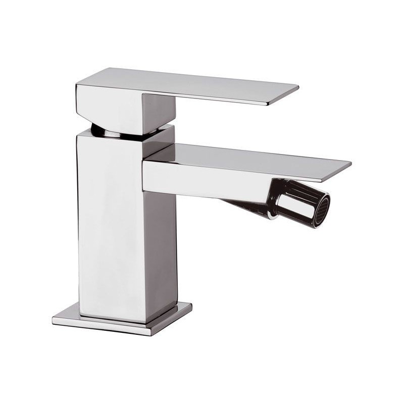 Daniel Skyline eengreeps bidetmengkraan opbouw vierkant met keramische cartridge 15 kleuropties 60