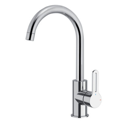 Daniel Smart Green keukenmengkraan met draaibare uitloop en waterbesparende perlator 15 kleuropties 5