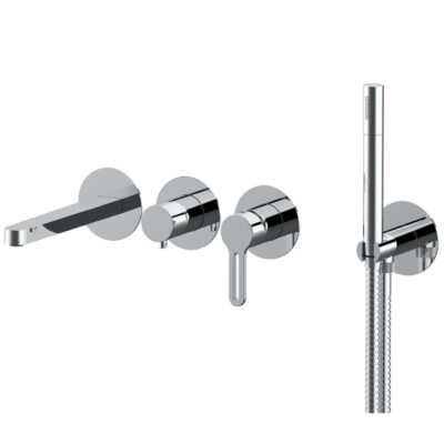 Daniel Smart inbouw badmengkraan met beugelgreep en keramische cartridge 15 kleuropties 5