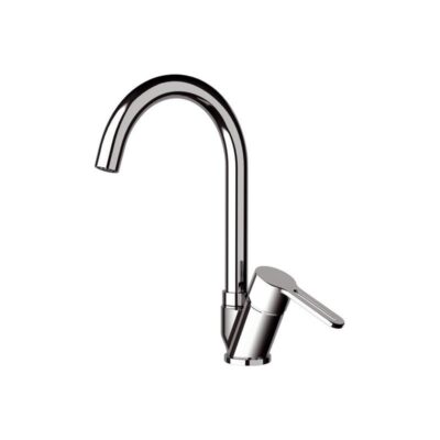 Daniel Smart keukenmengkraan met draaibare ronde uitloop en keramische cartridge 15 kleuropties 5