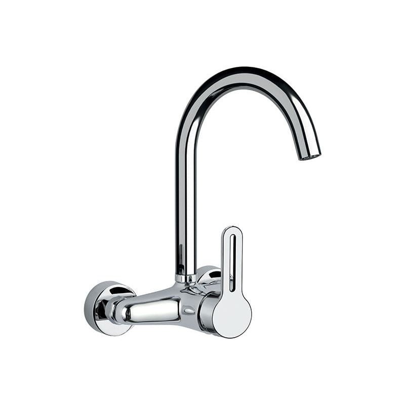 Daniel Smart muurmengkraan met draaibare ronde uitloop en beugelgreep 15 kleuropties