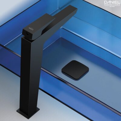 Daniel Speed eengreeps wastafelmengkraan hoog keramische cartridge 15 kleuropties modern design 7