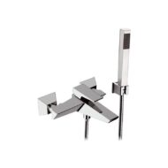 Daniel Speed wand badmengkraan met dichte greep en keramische cartridge 15 kleuropties Daniel Speed wand badmengkraan met dichte greep en keramische cartridge 15 kleuropties