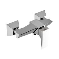 Daniel Speed wandmontage badmengkraan met dichte greep en keramische cartridge 15 kleuropties Daniel Speed wandmontage badmengkraan met dichte greep en keramische cartridge 15 kleuropties