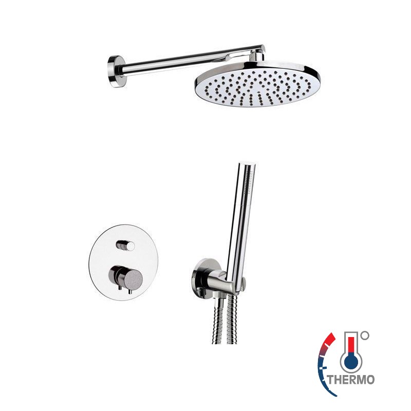 Daniel Suvi inbouw regendouche met thermostaat – Ø20cm messing – 15 kleuropties opties