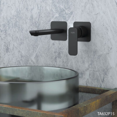 Daniel Tiara inbouw wastafelmengkraan met dichte greep en keramische cartridge 15 kleuropties 6