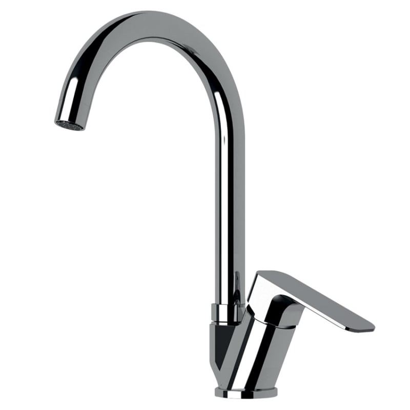 Daniel Tiara keukenmengkraan draaibare uitloop keramische cartridge robuust ontwerp Chroom – Sale 3