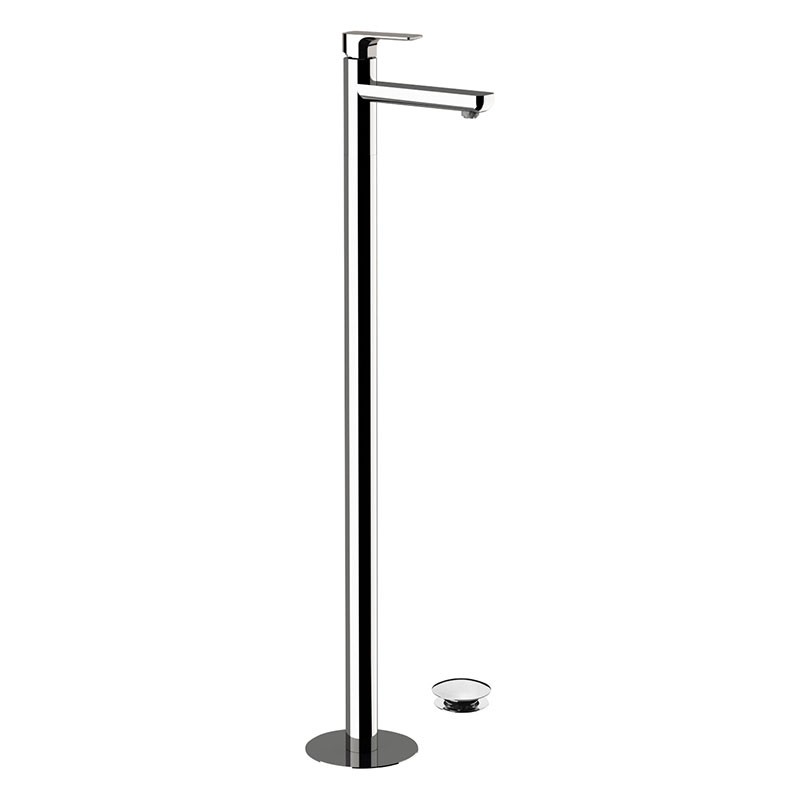 Daniel Tiara vrijstaande wastafelmengkraan met dichte greep en keramische cartridge 15 kleuropties