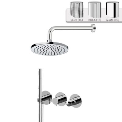 Daniel Trilogy inbouw regendouche Ø30cm met mechanische omsteller en 15 kleuropties 10 Daniel Trilogy inbouw regendouche Ø30cm met mechanische omsteller en 15 kleuropties 10