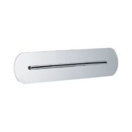 Daniel waterval baduitloop ronde spleet muurmontage chroom 270×50 mm Daniel waterval baduitloop ronde spleet muurmontage chroom 270×50 mm