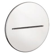 Daniel watervalbaduitloop muurmontage cirkelvormig chroom mat-zwart 10mm Daniel watervalbaduitloop muurmontage cirkelvormig chroom mat-zwart 10mm