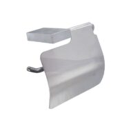 Daniel Wire toiletrolhouder met klep design voor badkamer 15 kleuropties en stijl Daniel Wire toiletrolhouder met klep design voor badkamer 15 kleuropties en stijl