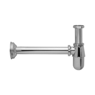 Daniel bekersifon messing 25cm lange ronde uitvoering 1×1/4 voor wastafel 15 kleuropties 5