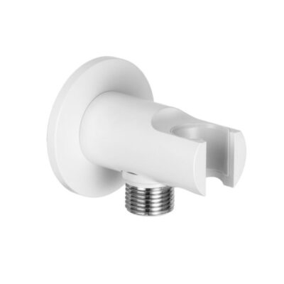 Daniel serie handdouchehouder met aansluiting rond messing 15 kleuropties 5