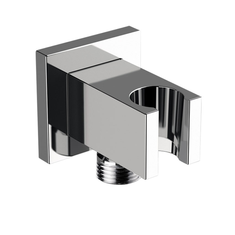 Daniel vierkante handdouchehouder met aansluiting messing met stopmengkraan en 15 kleuropties opties 3 Daniel vierkante handdouchehouder met aansluiting messing met stopmengkraan en 15 kleuropties opties 3