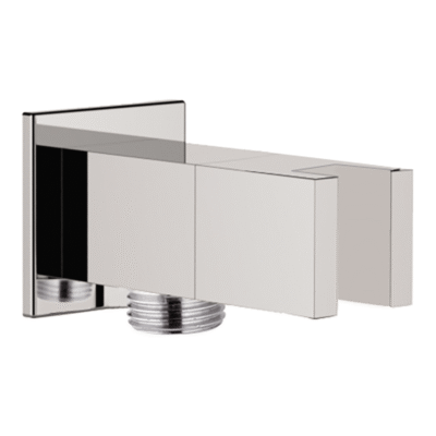 Daniel Serie handdouchehouder met aansluiting vierkant messing chroom 5