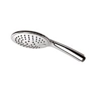 Daniel handdouche 3-functie ABS met antikalk en siliconen jets in chroom 25cm