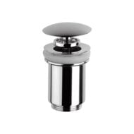 Daniel clickwaste hoog model altijd open met overloop 15 kleuropties voor wastafel