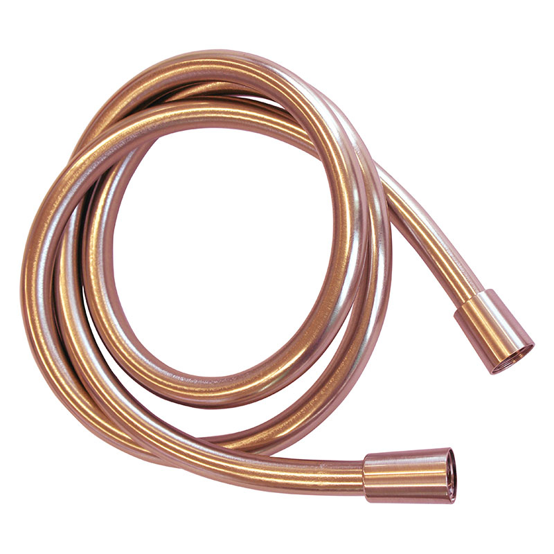 Daniel Doucheslang Flexibel 150cm Conisch Koper Glanzend Geborsteld PVC 3 Daniel Doucheslang Flexibel 150cm Conisch Koper Glanzend Geborsteld PVC 3