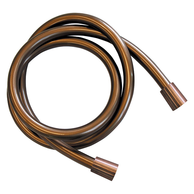 Daniel Oud Koper doucheslang 150cm flexibel conisch PVC met knikbestendige aansluiting 3 Daniel Oud Koper doucheslang 150cm flexibel conisch PVC met knikbestendige aansluiting 3