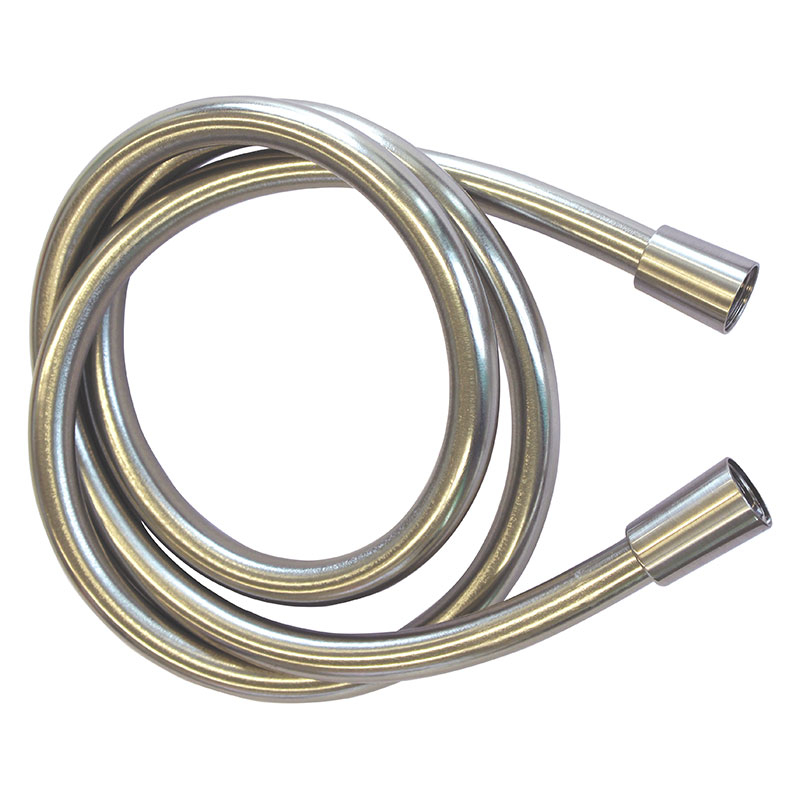 Daniel doucheslang 150cm flexibel conisch edelstaal finish knikbestendig PVC 3 Daniel doucheslang 150cm flexibel conisch edelstaal finish knikbestendig PVC 3