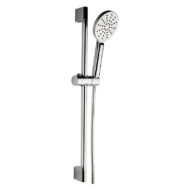 Daniel glijstangcombinatie 69cm met 3-functie handdouche en flexibele doucheslang chroom