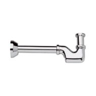 Daniel vlakke P sifon voor wastafel en bidet – duurzaam messing ronde luxe uitvoering